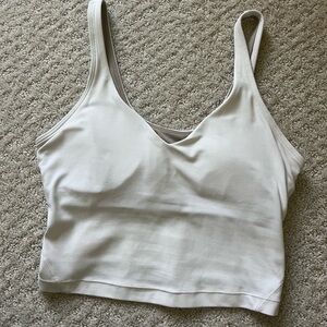 Lululemon white align tank